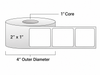 Direct Thermal Labels - Metrc Label - 2" x 1" - 1" Core / 4" Outer Diameter - (1340 Labels Per Roll)-Stock Labels