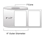 Direct Thermal Labels - Metrc Label - 4" x 3" - 1" Core / 4" Outer Diameter - (510 Labels Per Roll)-Stock Labels