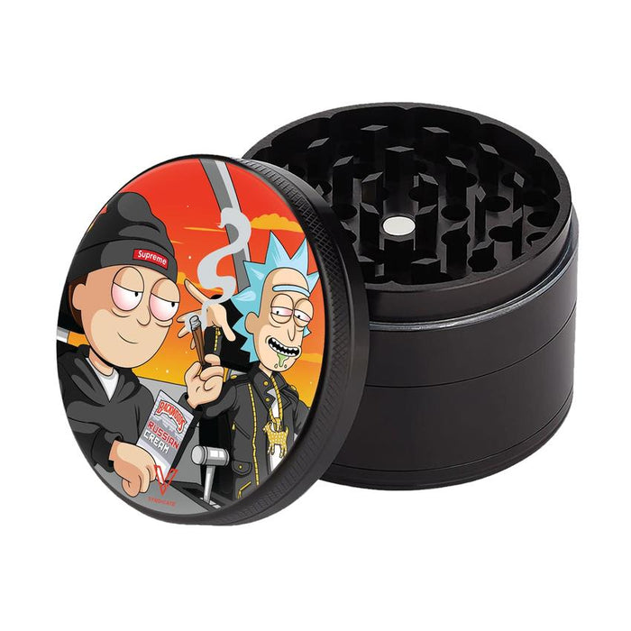 Dirty Ridin' Clean Cut Non Stick 4-Piece Grinder 55mm - (1 Count)-Grinders