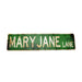 Distributor Special: Metal Street Sign 16" x 4" - Various Designs - (1 Count)-Rolling Trays and Accessories