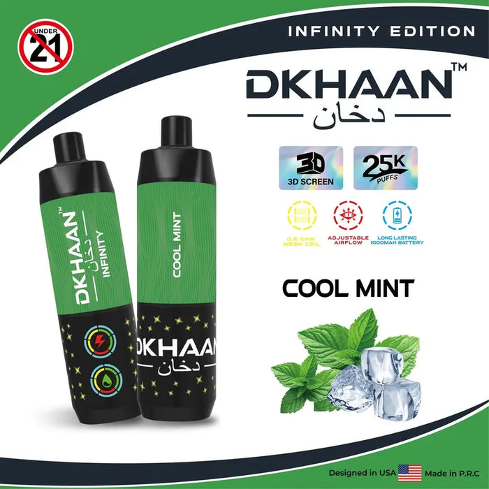 Dkhaan Infinity Edition 25K Puffs - (5 Count Displays) MJ Wholesale Dkhaan Infinity Edition 25K Puffs - (5 Count Displays) MJ Wholesale