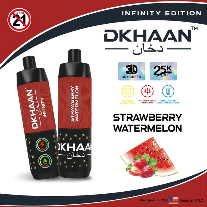 Dkhaan Infinity Edition 25K Puffs - (5 Count Displays) MJ Wholesale Dkhaan Infinity Edition 25K Puffs - (5 Count Displays) MJ Wholesale