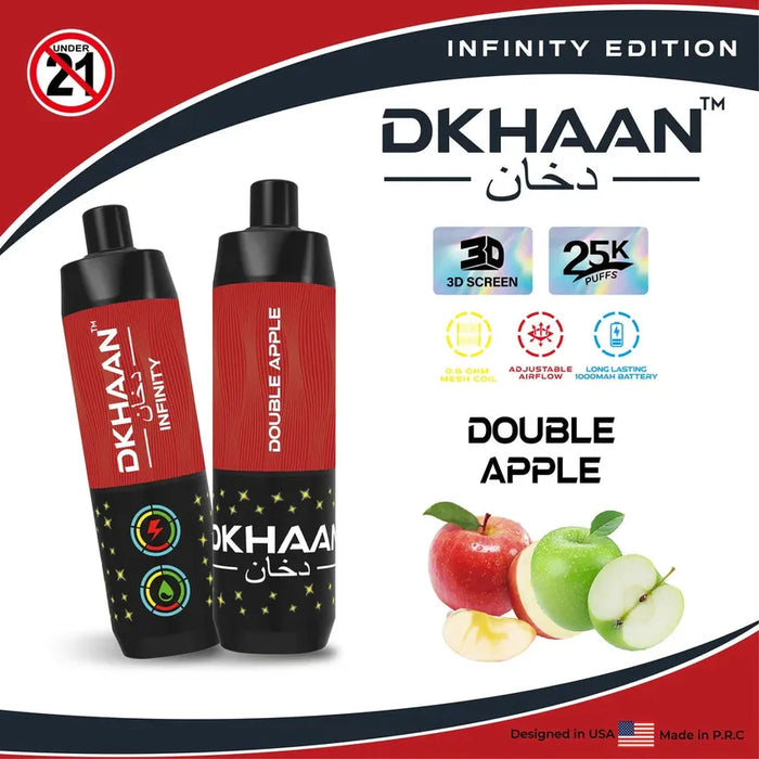 Dkhaan Infinity Edition 25K Puffs - (5 Count Displays) MJ Wholesale Dkhaan Infinity Edition 25K Puffs - (5 Count Displays) MJ Wholesale