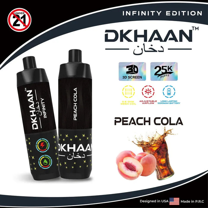 Dkhaan Infinity Edition 25K Puffs - (5 Count Displays) MJ Wholesale Dkhaan Infinity Edition 25K Puffs - (5 Count Displays) MJ Wholesale
