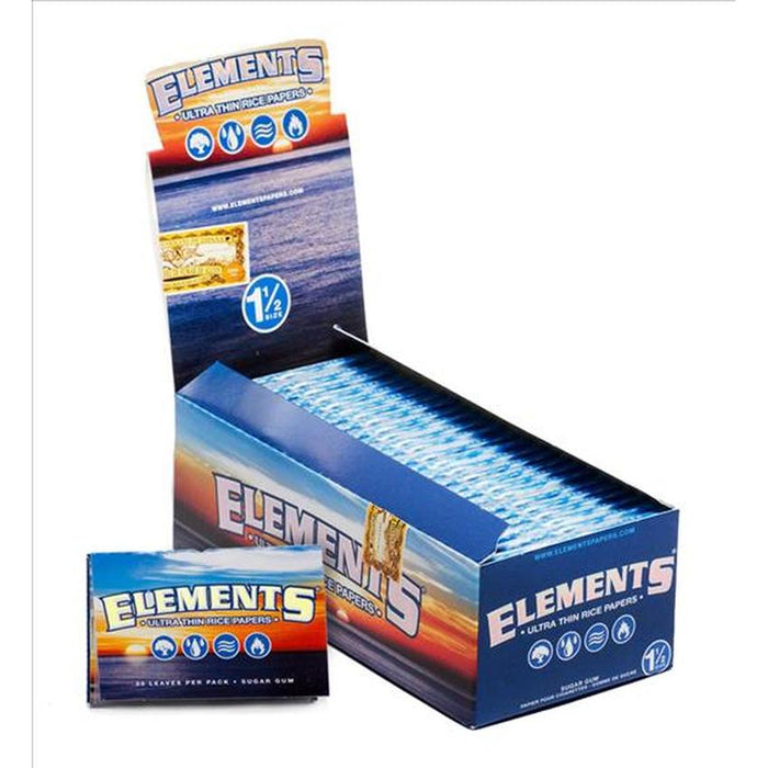Elements Ultra Thin Rice Papers 1 1/2 - (1 Display)-Papers and Cones