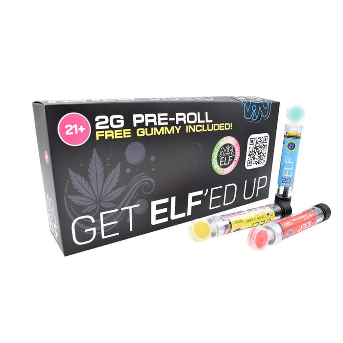 Elf Gummy Joint THCA Delta-8 - Assorted Flavors - (20 Count Display)-Dietary Supplements