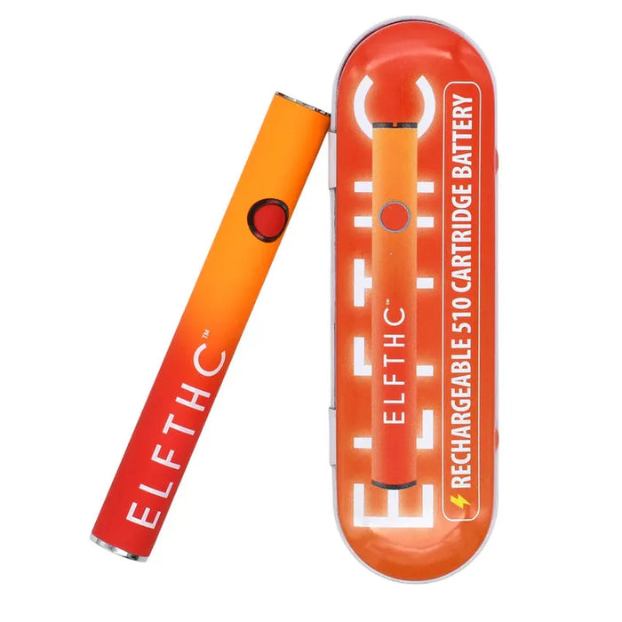 ELF Hardware 510 Thread Rechargeable Battery - Various Colors - (10 Count Display)-Vaporizers, E-Cigs, and Batteries