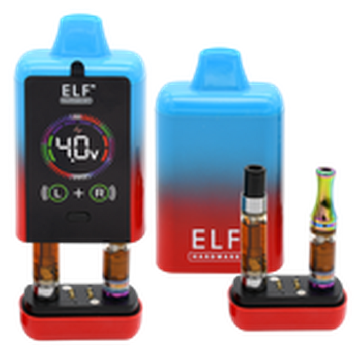 ELF Hardware Dual 510 Thread Battery Display - Canndual POP MJ Wholesale ELF Hardware Dual 510 Thread Battery Display - Canndual POP MJ Wholesale