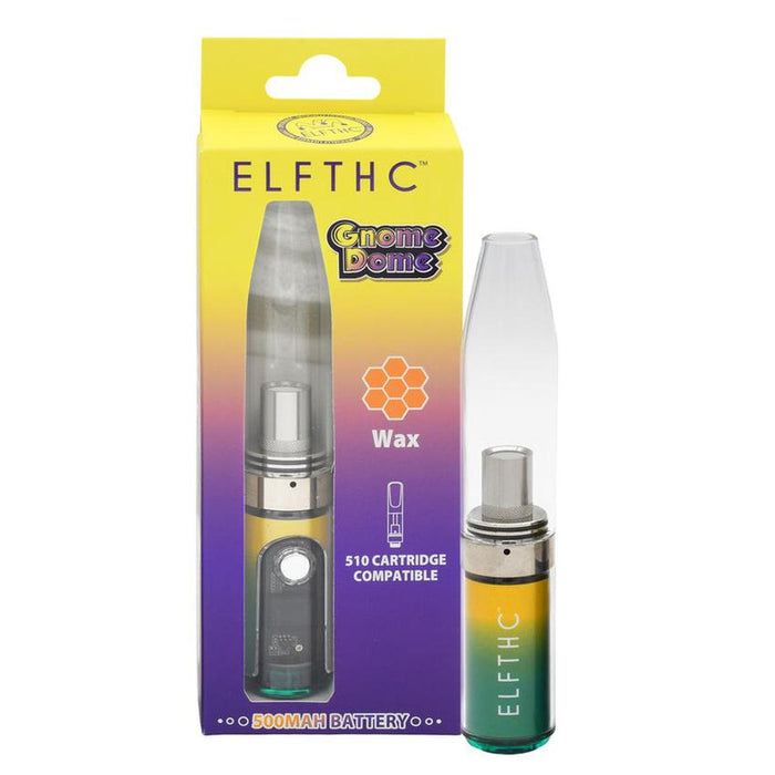 ELF Hardware Gnome Dome Mini Vape Rig For Dabs - POP 5 Assorted Colors Per Display - (5 Count Display)-Vaporizers, E-Cigs, and Batteries