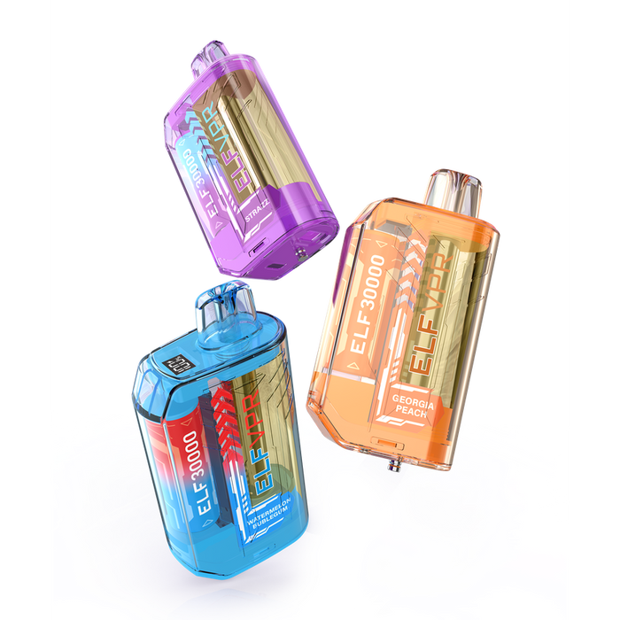 ELF VPR 30k Disposable Vape - Various Flavors - (5 Count Displays) MJ Wholesale ELF VPR 30k Disposable Vape - Various Flavors - (5 Count Displays) MJ Wholesale