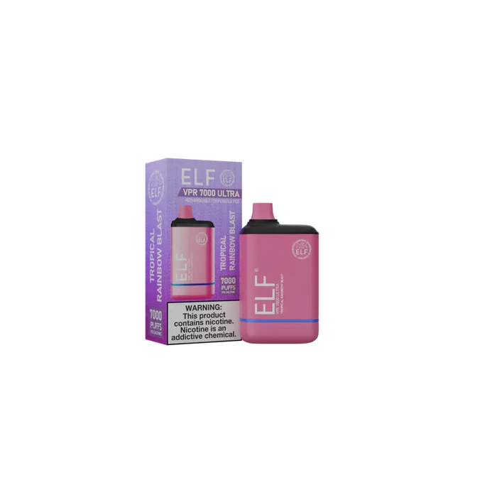 ELF VPR 7K Ultra Disposable Vape - Various Flavors - (10 Count)-Vape Pens