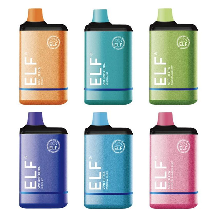 ELF VPR 7K Ultra Disposable Vape - Various Flavors - (10 Count)-Vape Pens