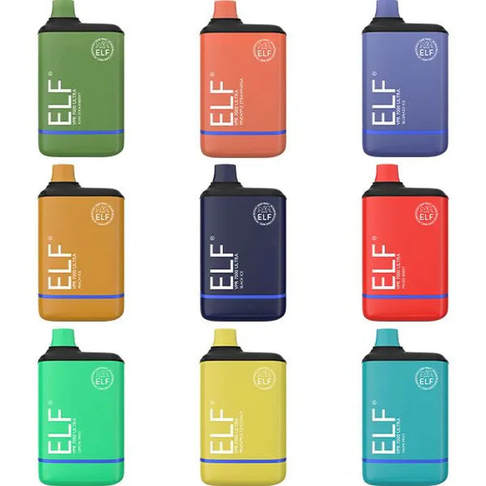 ELF VPR 7K Ultra Disposable Vape - Various Flavors - (10 Count)-Vape Pens