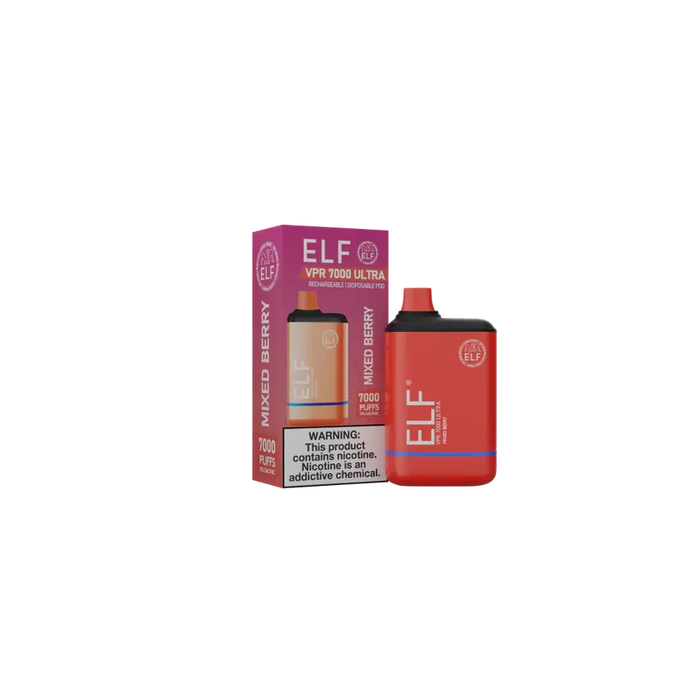 ELF VPR 7K Ultra Disposable Vape - Various Flavors - (10 Count)-Vape Pens