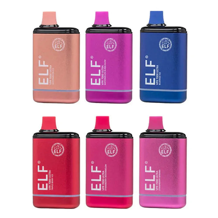ELF VPR 7K Ultra Disposable Vape - Various Flavors - (10 Count)-Vape Pens