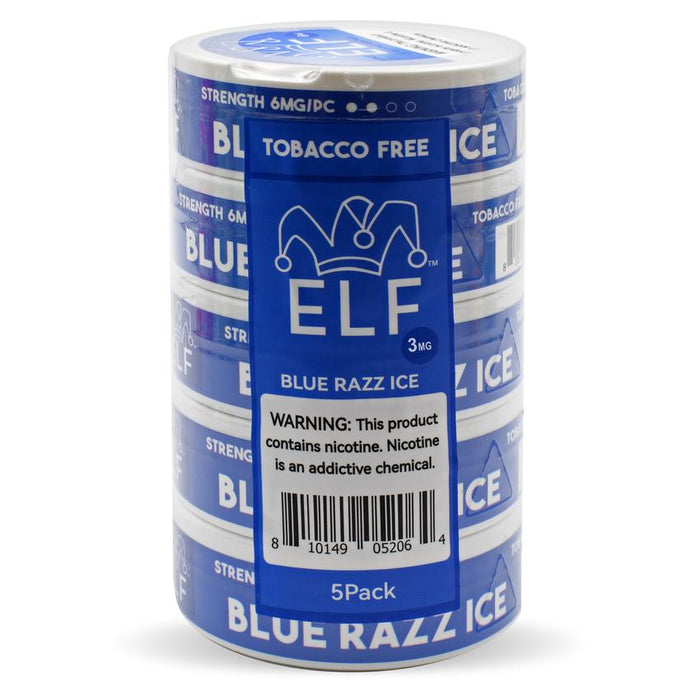 Elf VPR Nicotine Pouches - 20 Pouches Per Pack - Various Flavors - (5 Count)-Dietary Supplements