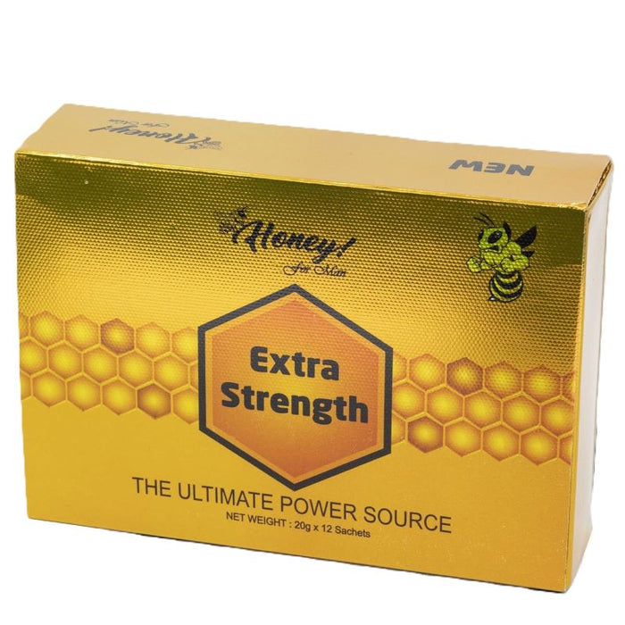 Extra Strength Honey - 12ct Display-PERSONAL HEALTH > Enhancements > Honey