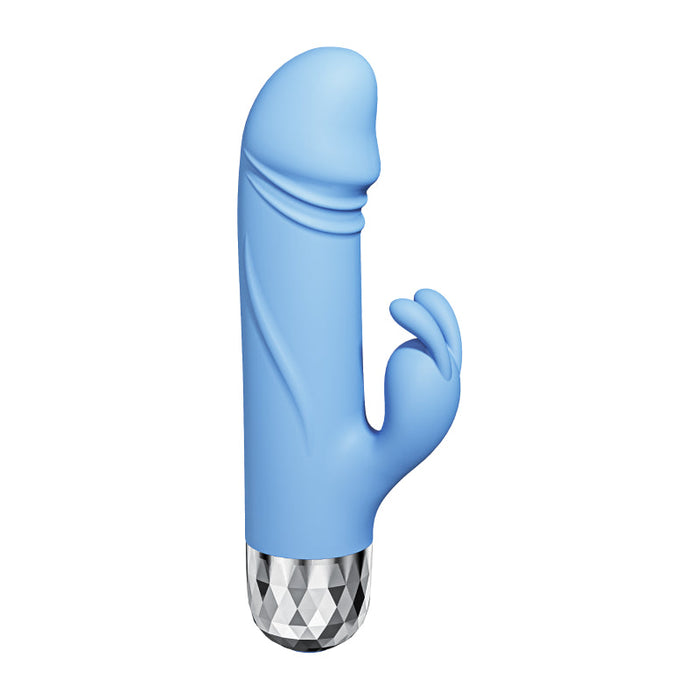 Glam Mini Rabbit - Blue-ADULT PRODUCTS