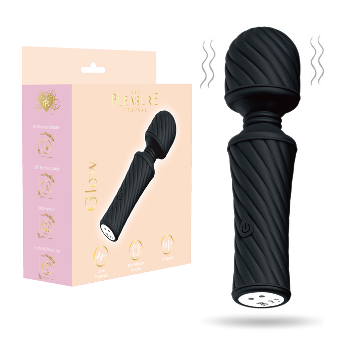 Glow Mini Power Wand - Black-Power Wand