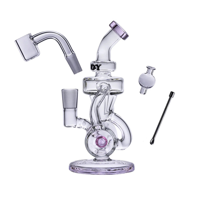 Goody Glass Drummer Boy Mini Rig Kit - Various Colors - (1 Count)-Hand Glass, Rigs, & Bubblers
