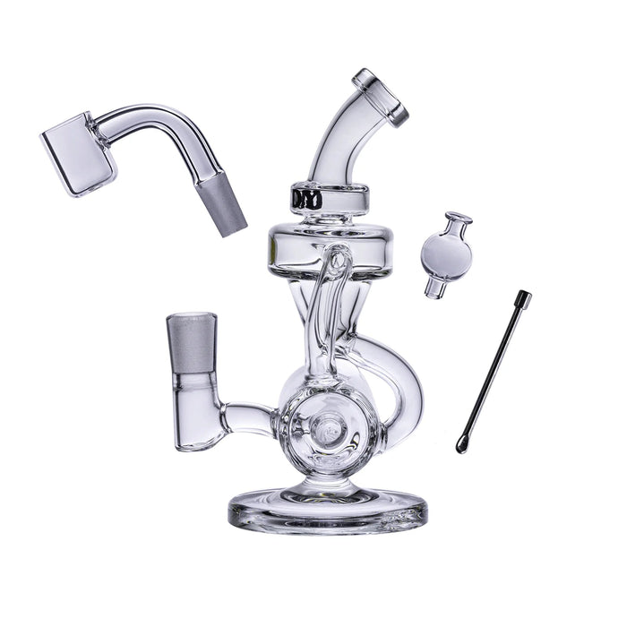 Goody Glass Drummer Boy Mini Rig Kit - Various Colors - (1 Count)-Hand Pipes, Rigs, & Bubblers