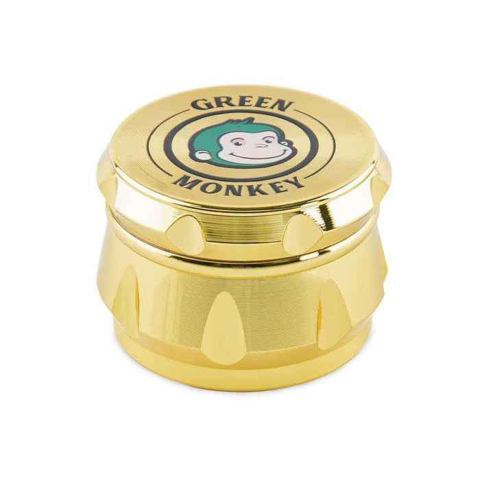 Green Monkey Grinder - Baboon Crown - 50mm - Various Colors - (1 Count)-Grinders