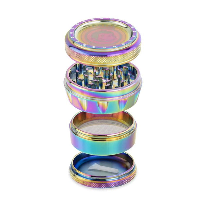 Green Monkey Grinder - Tamarin - 70mm - Various Colors - (1 Count)-Grinders-MJ Wholesale