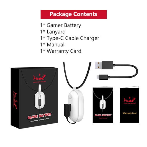 Hamilton Devices Gamer Battery - (1 Count)-Vaporizers, E-Cigs, and Batteries