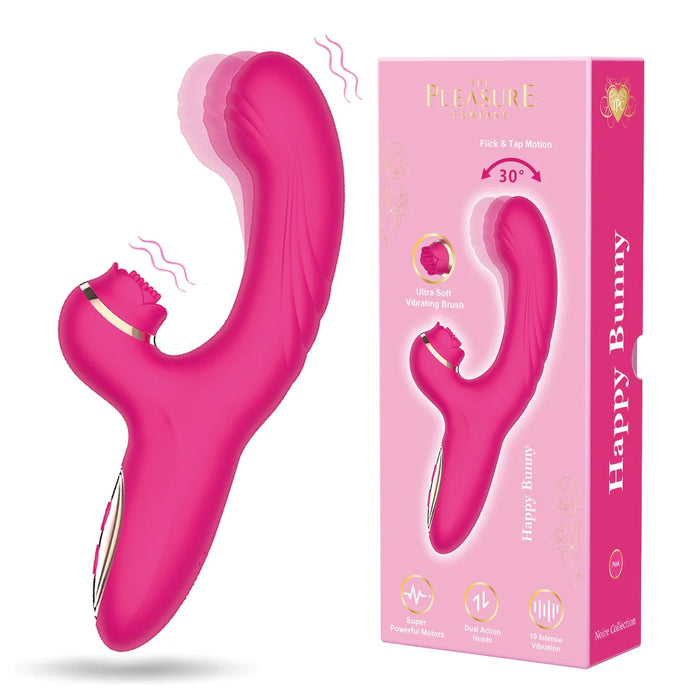 Happy Bunny - Dual Stimulator Massager-Vibrators