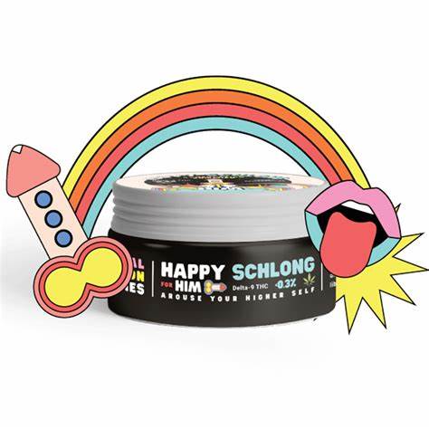 Happy Schlong Gummies - 24ct Display-PERSONAL HEALTH > Enhancements > Gummies