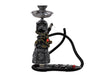 Havana Gold - 14" "Choked" Skull Hookah - Color May Vary - (1 Count)-Hand Pipes, Rigs, & Bubblers