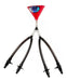 HEAD RUSH Beer Bong - 4 Way Series With Valves - (1 Count)-Novelty, Hats & Clothing