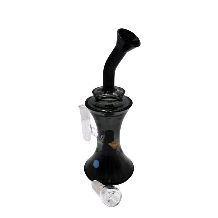 Hemper 10" Black Hole XL Water Bubbler Waterpipe - (1 Count)-Hand Pipes, Rigs, & Bubblers