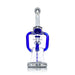 Hemper 10" Cyberpunk XL Glass Bubbler Waterpipe - Blue XL - (1 Count)-Hand Pipes, Rigs, & Bubblers