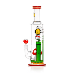 Hemper 13" Gaming Flower XL Water Bubbler - (1 Count)-Hand Glass, Rigs, & Bubblers