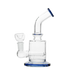Hemper 6" X CustomGrow420 Inline Glass Perc - Various Colors - (1 Count)-Hand Glass, Rigs, & Bubblers