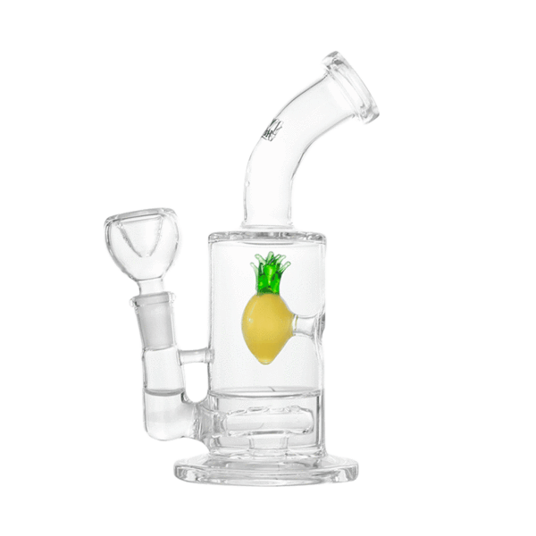 Hemper 7" Pineapple Water Bubbler Waterpipe - (1 Count)-Hand Pipes, Rigs, & Bubblers