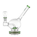 Hemper 7" Sea Turtle Waterpipe - Green - (1 Count)-Hand Pipes, Rigs, & Bubblers