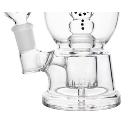 Hemper 7" Snow Globe Bubbler Waterpipe - Various Colors - (1 Count)-Hand Pipes, Rigs, & Bubblers