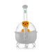Hemper 8" Ducky XL Water Bubbler Waterpipe - (1 Count)-Hand Pipes, Rigs, & Bubblers