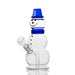 Hemper 8" Snowman Mini Water Bubbler Waterpipe - Various Colors - (1 Count)-Hand Pipes, Rigs, & Bubblers
