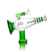 Hemper - 9" Phaser Glass Bubbler Waterpipe - Green - (1 Count)-Hand Pipes, Rigs, & Bubblers