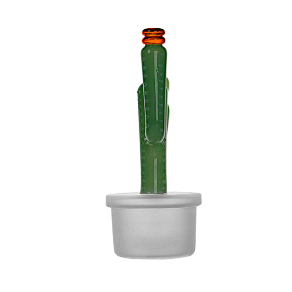 Hemper Cactus Jack Glass Bubbler Waterpipe XL - (1 Count)-Hand Pipes, Rigs, & Bubblers