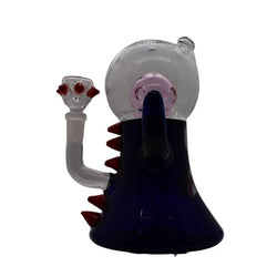 Hemper - Dankenstein Monster Glass Bubbler Waterpipe - Various Colors - (1 Count)-Hand Pipes, Rigs, & Bubblers