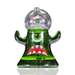 Hemper - Dankenstein Monster Glass Bubbler Waterpipe - Various Colors - (1 Count)-Hand Pipes, Rigs, & Bubblers