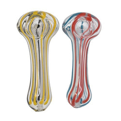 Hemper Mini Spoon Display - Colors May Vary - (8 Per Display)-Hand Glass, Rigs, & Bubblers