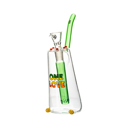 Hemper - One Love Bubbler Waterpipe - 1 Count-Hand Pipes, Rigs, & Bubblers