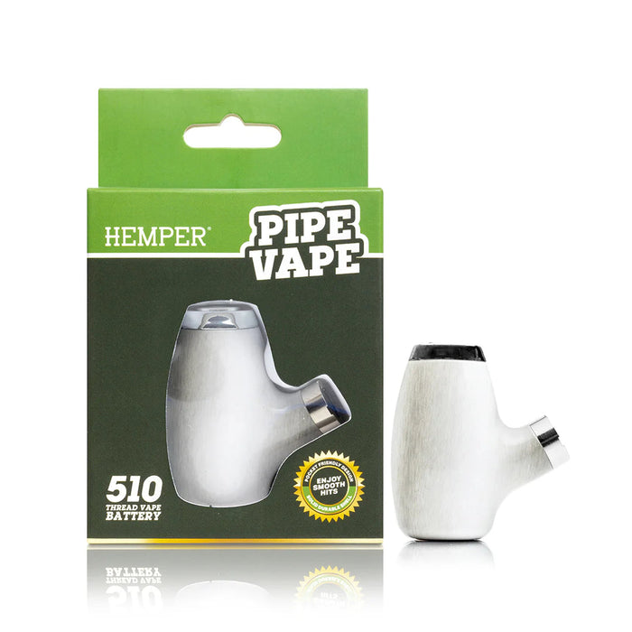 Hemper Sherlock Style Vape 510 Thread Battery - Various Designs - (1 Count)-Vaporizers, E-Cigs, and Batteries