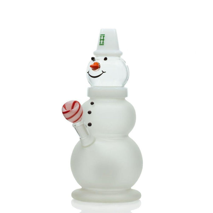 Hemper Snowman XL Water Bubbler - Various Colors - (1 Count)-Hand Pipes, Rigs, & Bubblers