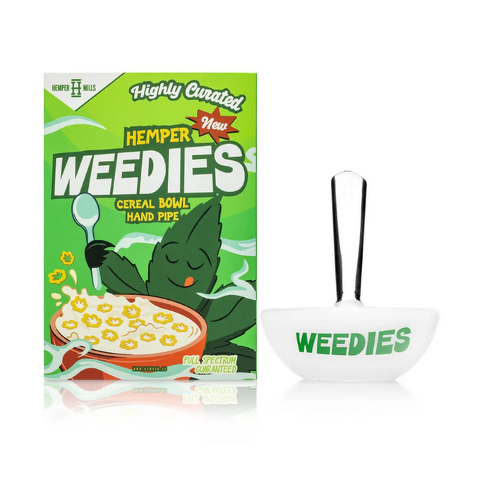 Hemper Weedies Cereal Bowl Handpipe - (1 Count)-Hand Pipes, Rigs, & Bubblers
